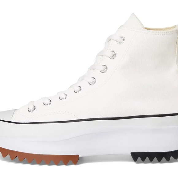 Converse White Platform Hike High-Top Sneakers - Picture 8 of 8